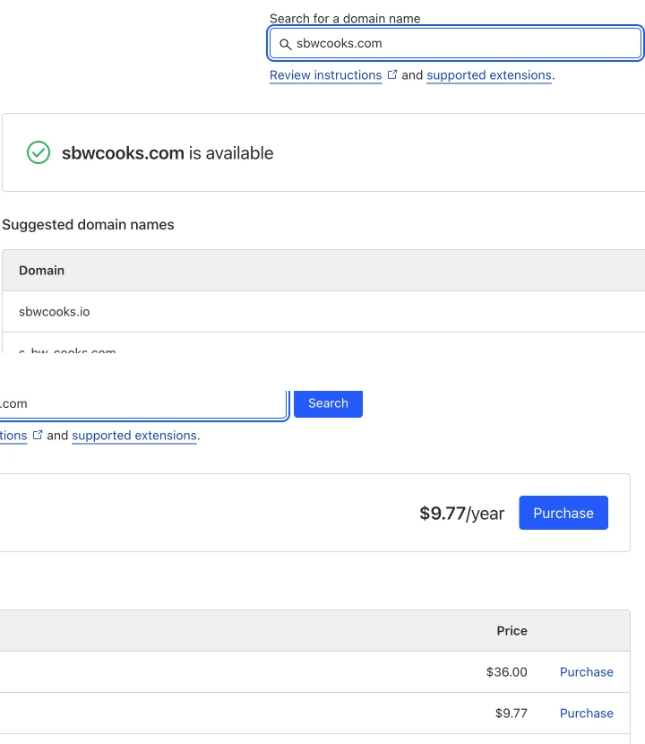 Cloudflare Picking Domain